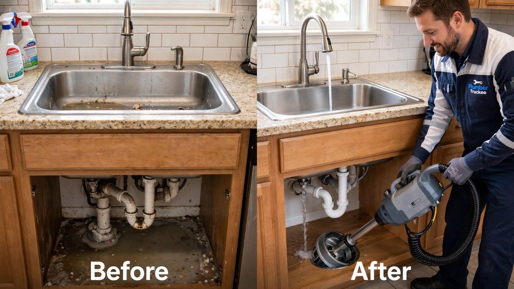 Dishwasher Air Gap and Drain Line Hose Routing
