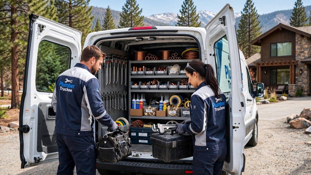 Plumber Truckee Fleet Service Vehicle